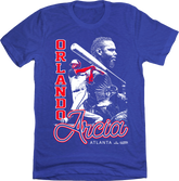 Orlando Arcia Swing! MLBPA Tee In The Clutch